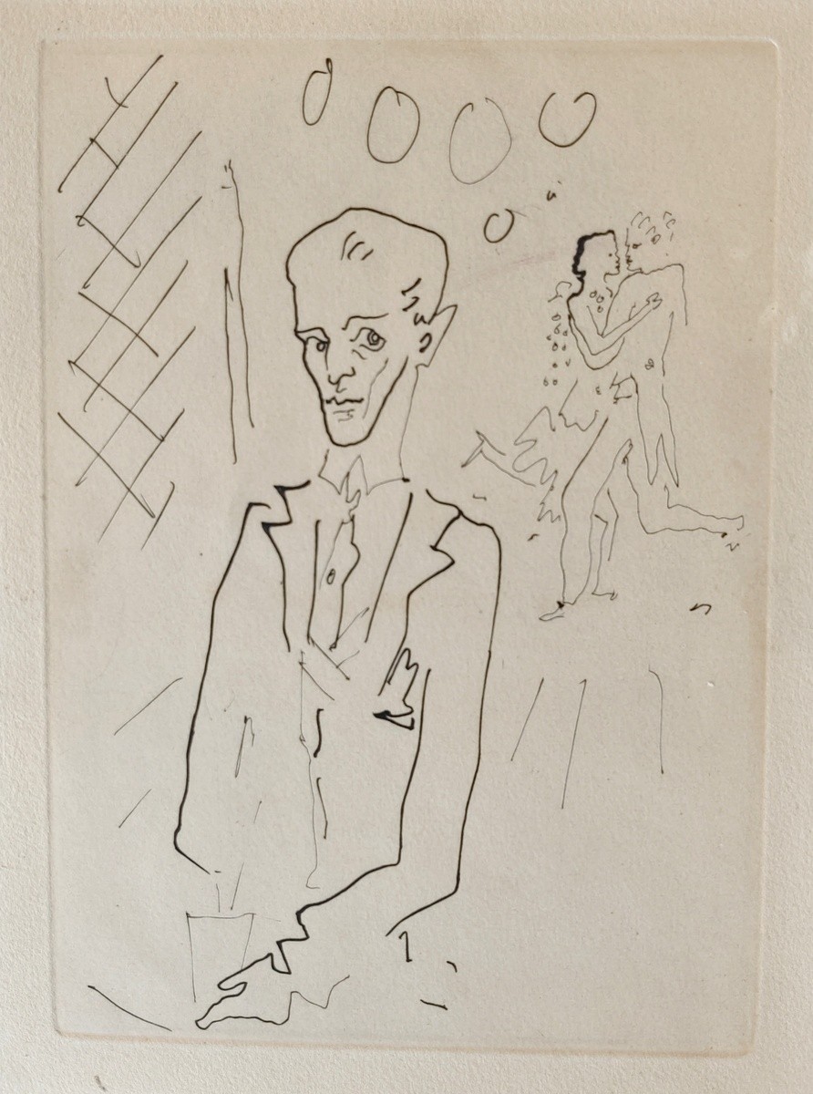  Cocteau (1892-1963) "Le Comte d'Orgel XXXI 1953"