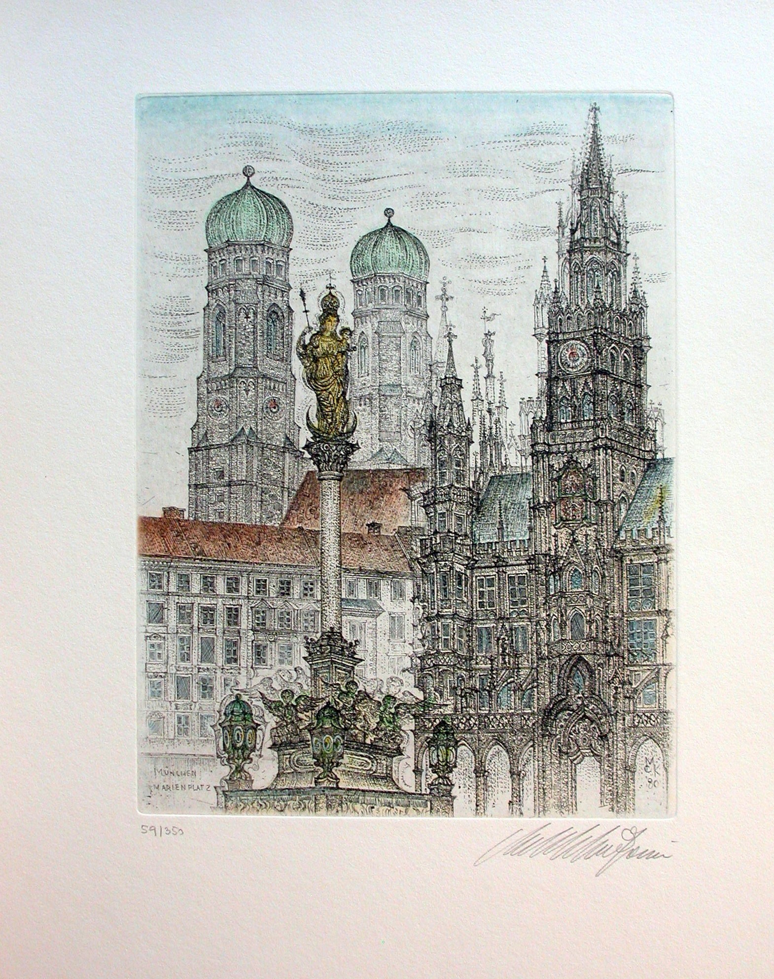 Coudenhove-Kalergi "München, Marienplatz"