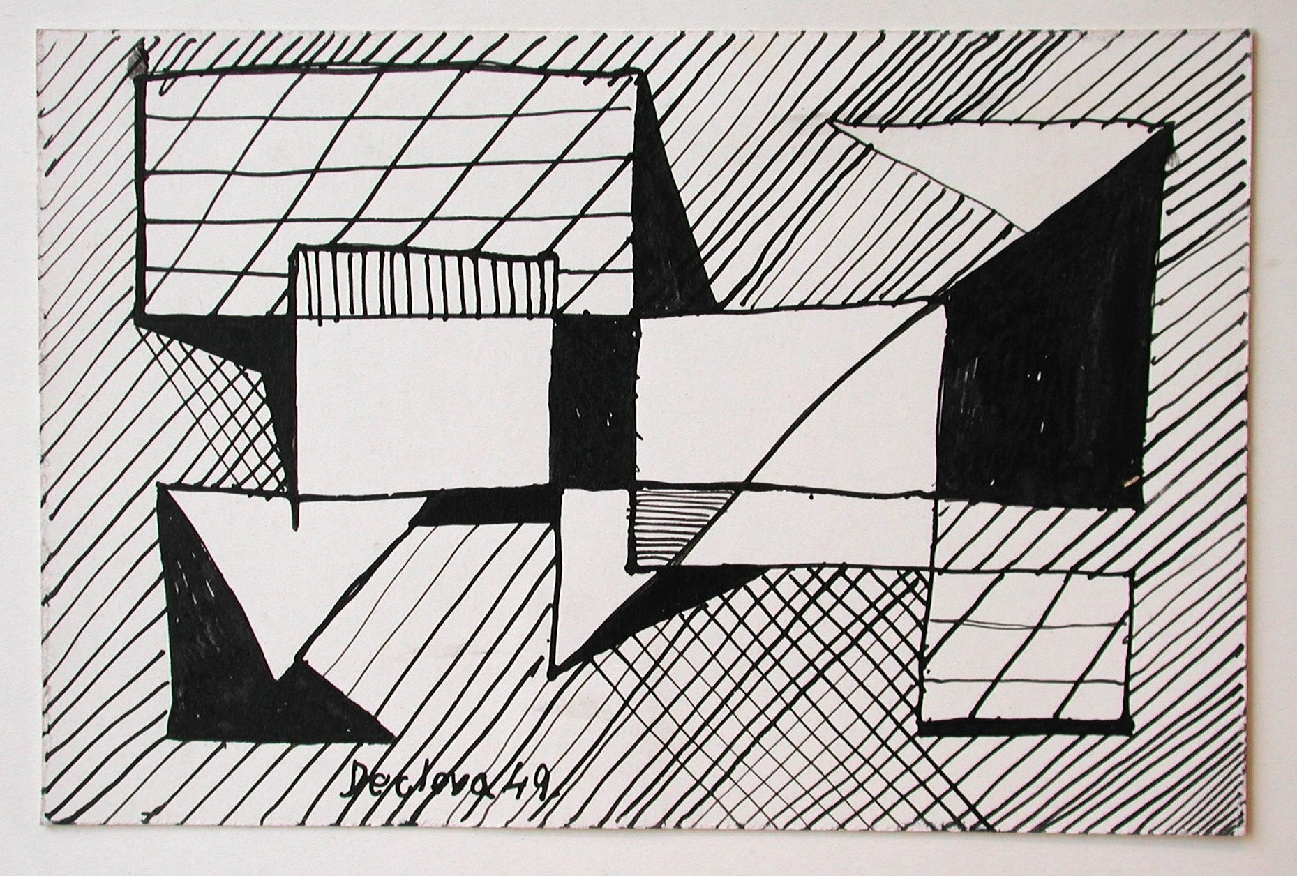 Decleva  (1930 - 1979)   "Abstrakt"