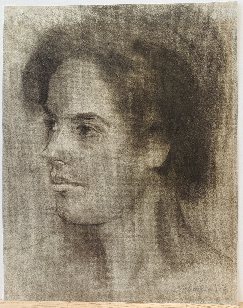Gerliczy (1872-1924) "Frau des Künstlers, 1916"