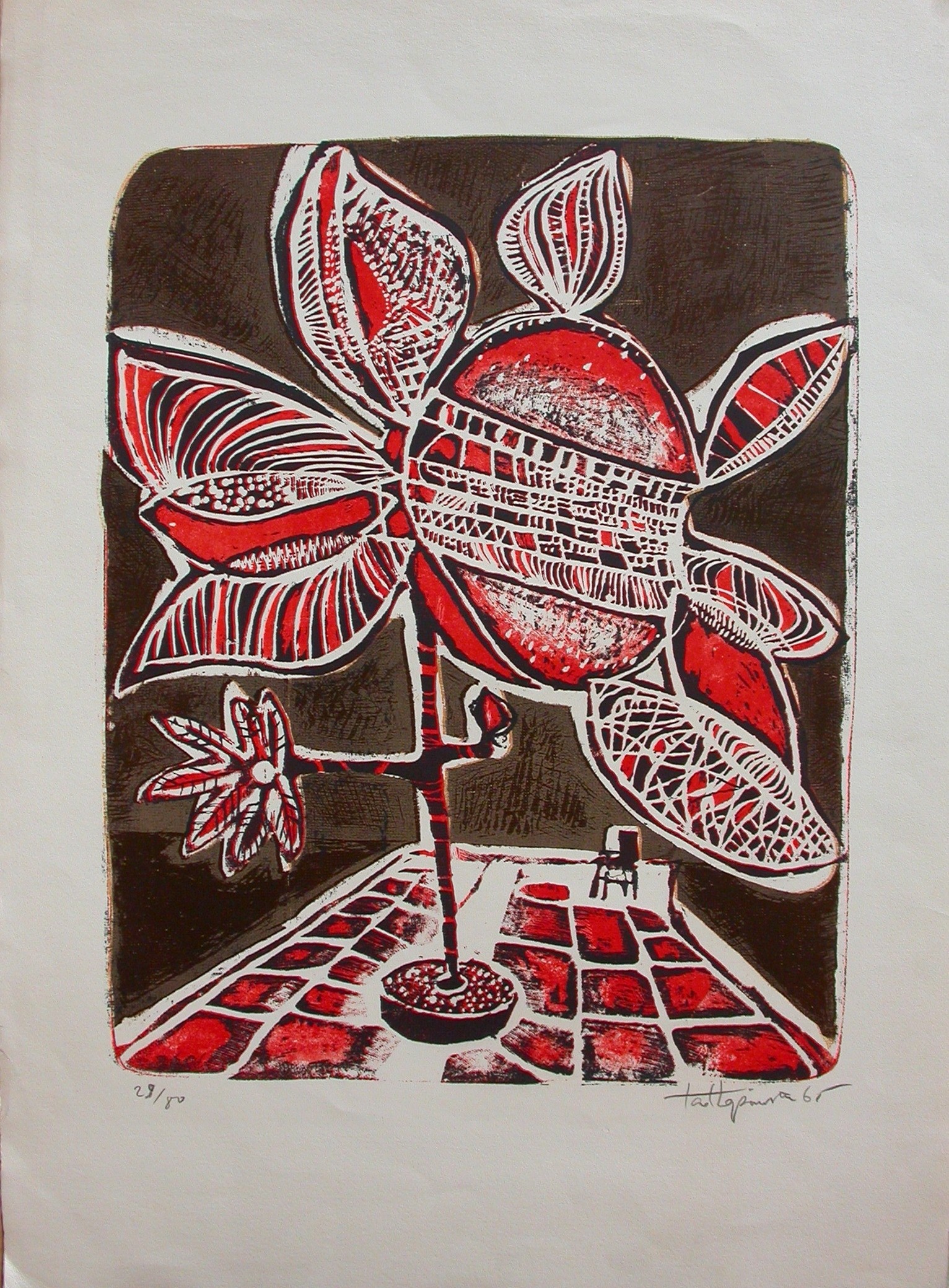 Lapinski (1928 geb.) "Blume"