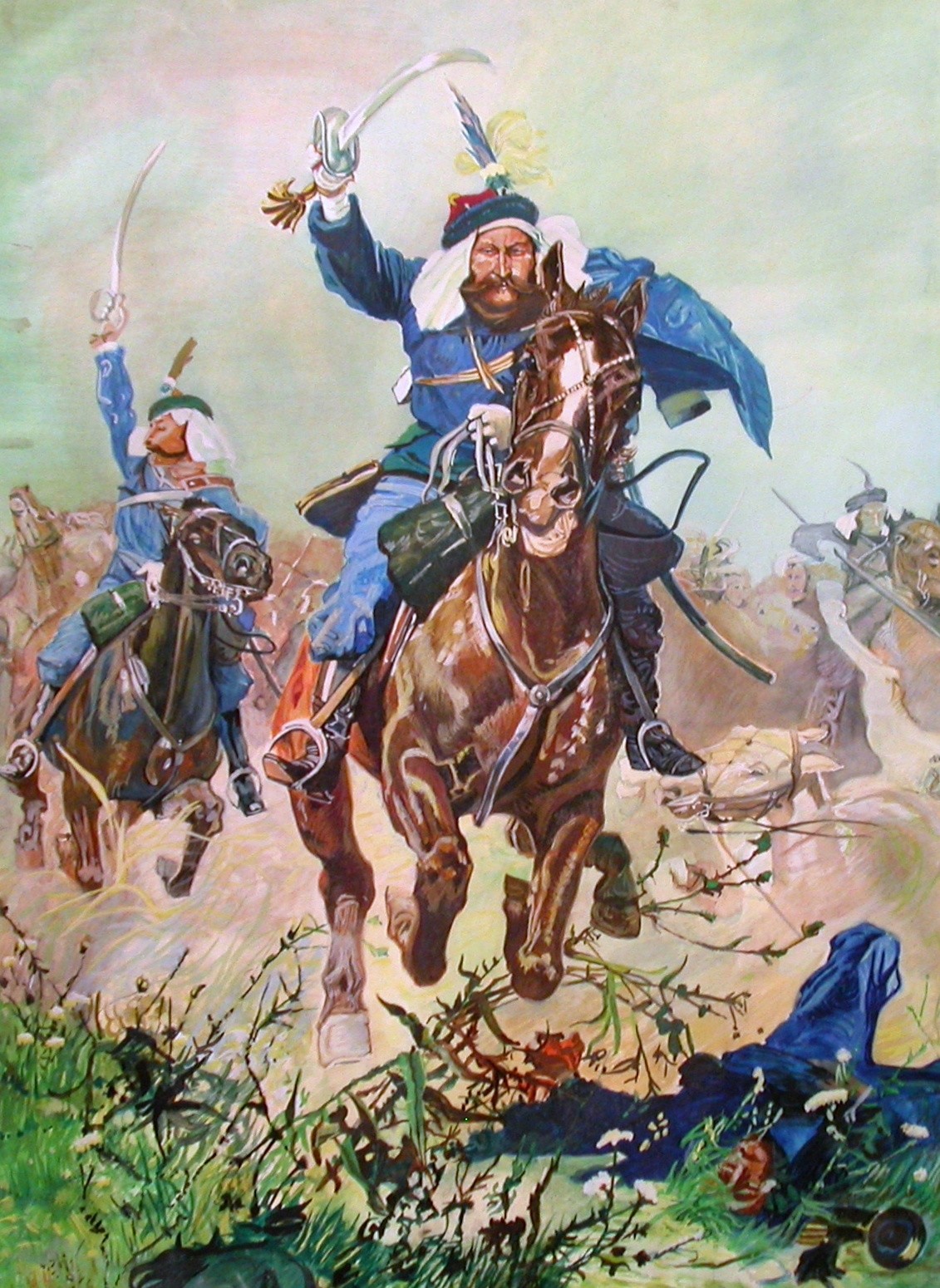 Koch ""Oberst Rodakowski in der Schlacht bei Custozza"