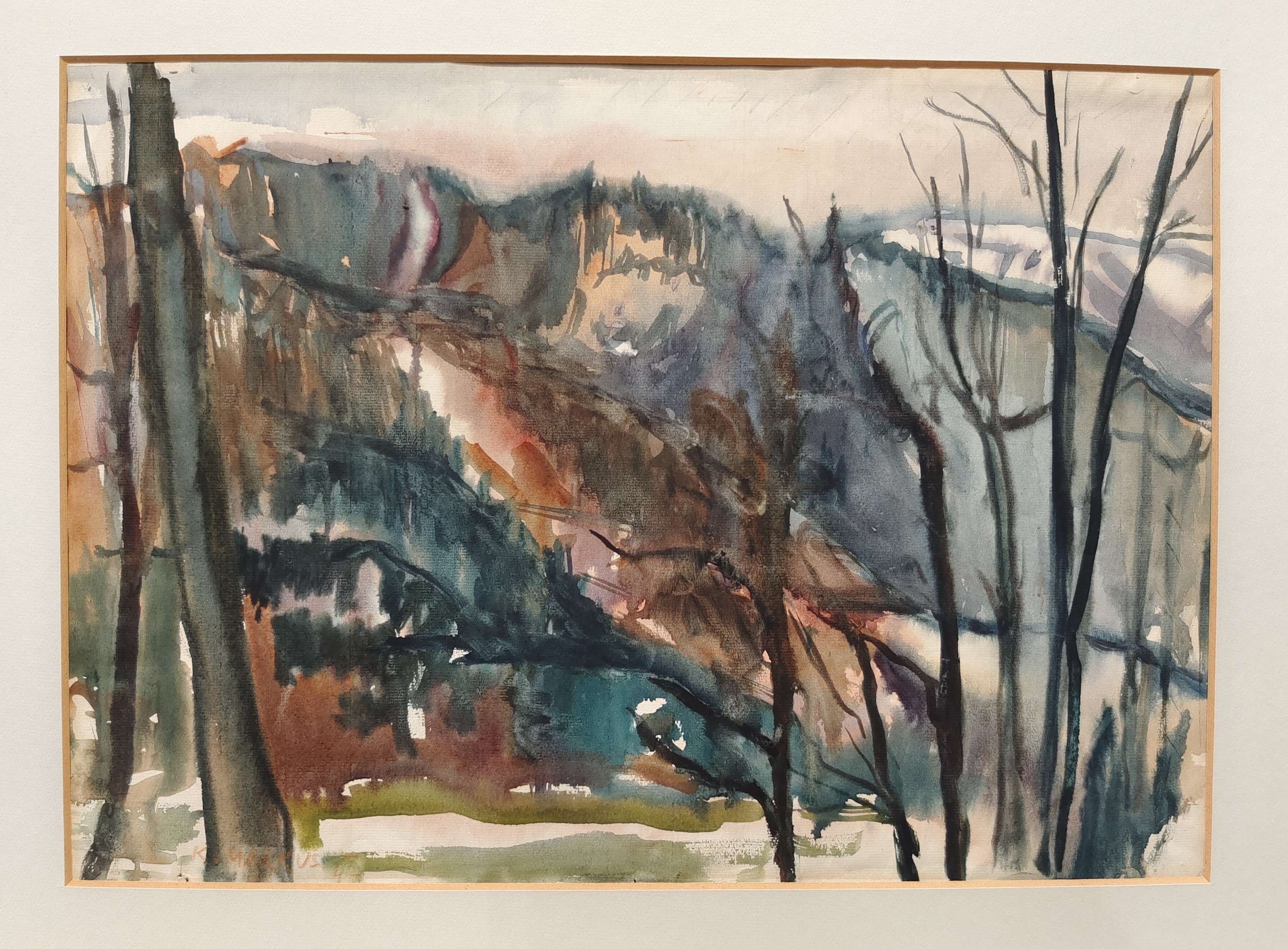 Markus (1899-1974) "Landschaft"