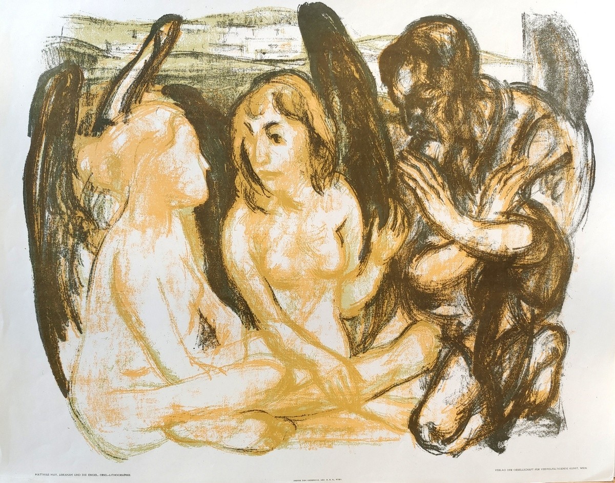 May (1884-1923) "Abraham und die Engel"