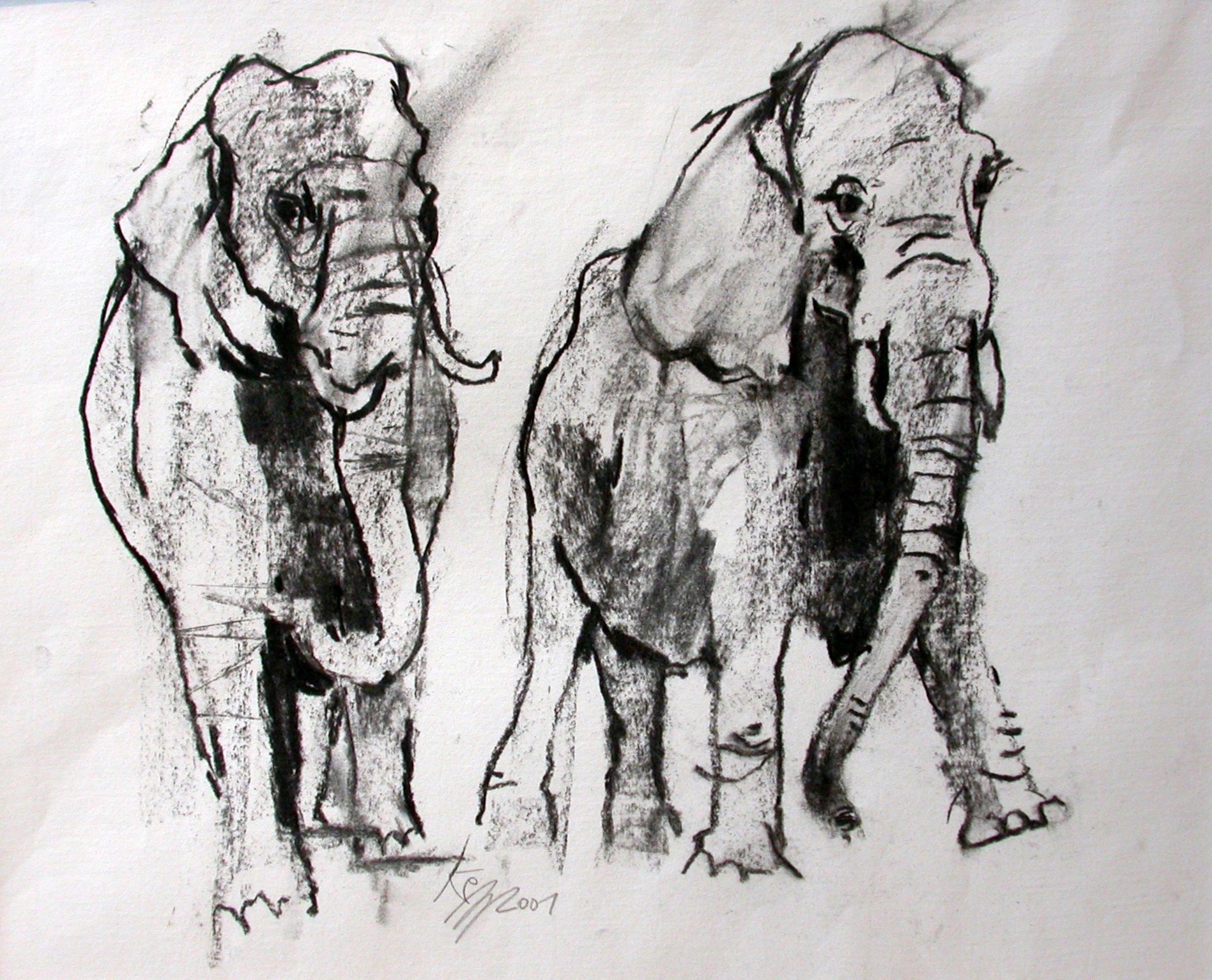 Panzenberger "2 Elefanten"
