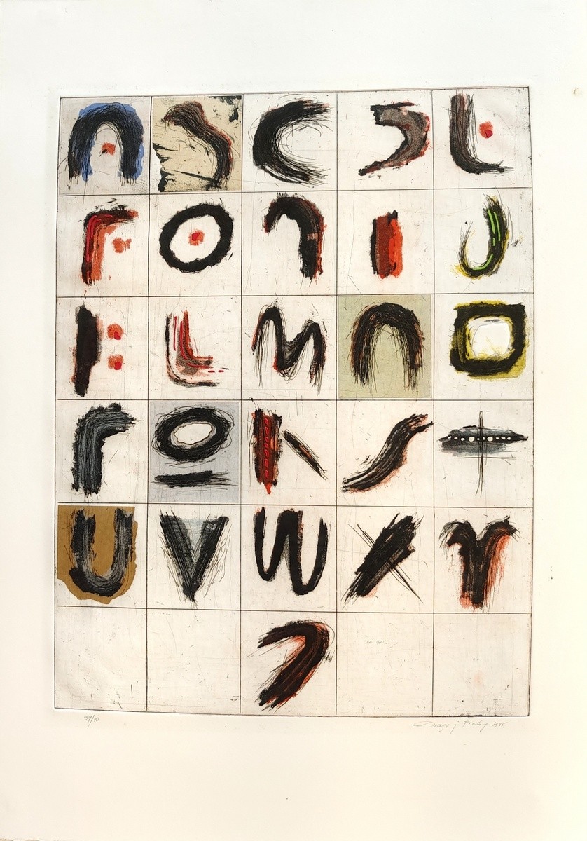  Prelog (1939-2020) "Das persönliche Alphabet" WerkNr. 139