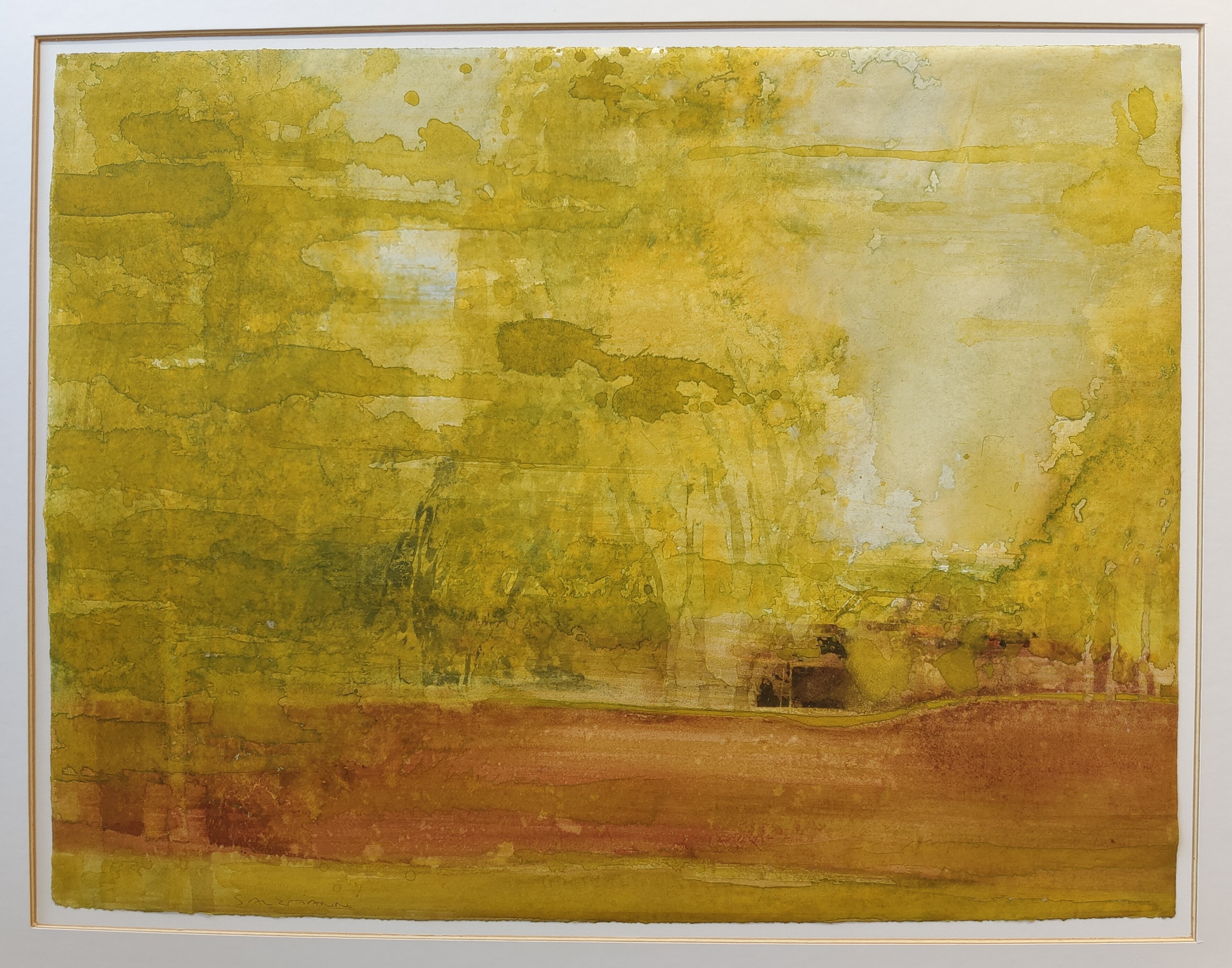 Salzmann "Abstrakte Landschaft"