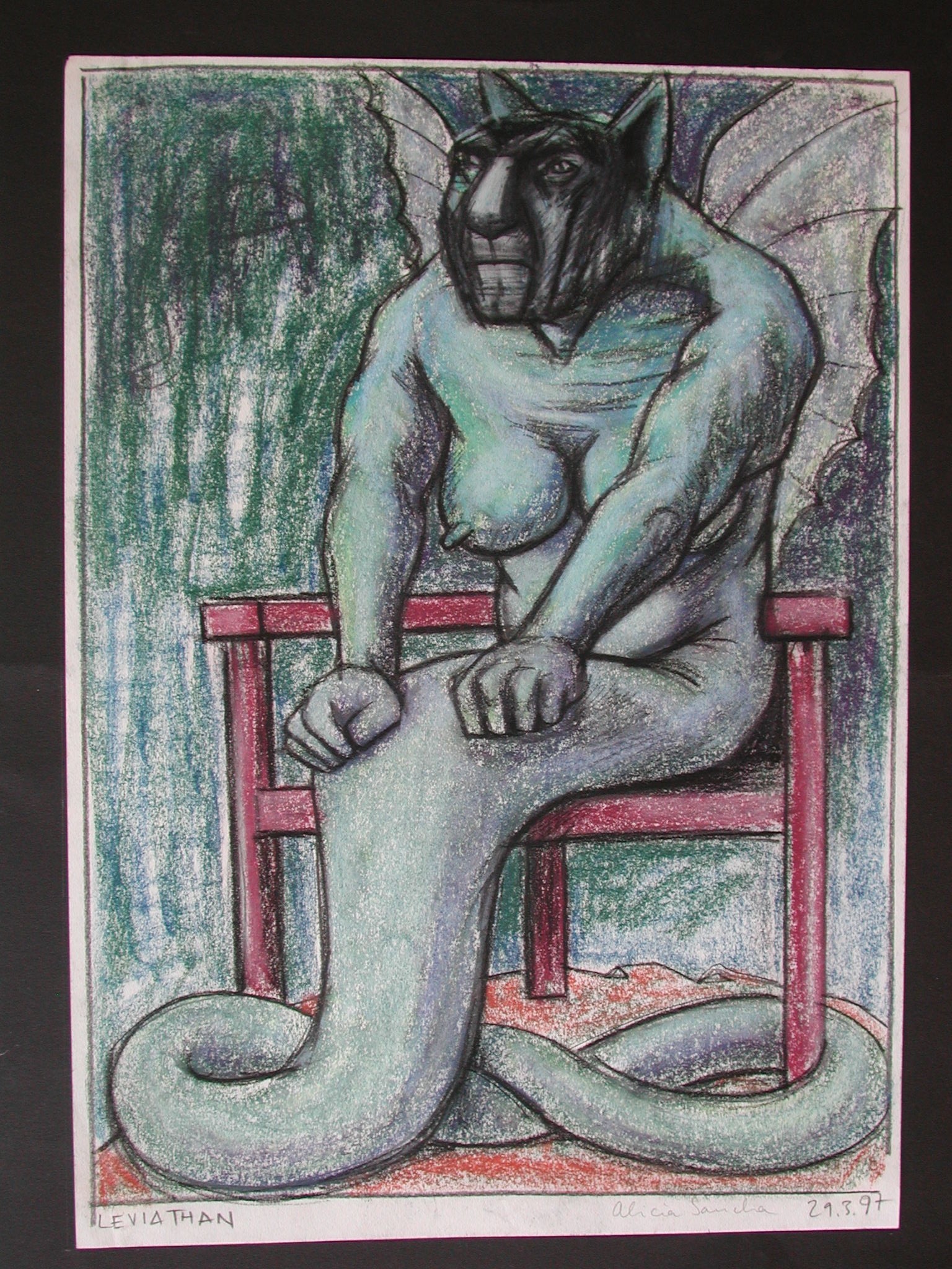  Sancha (1950 in Sofia geboren) "Leviathan"