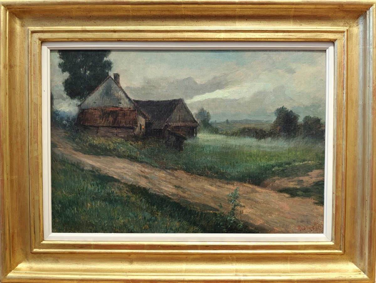 Scheffer (1859-1934) "Ländliche Idylle"