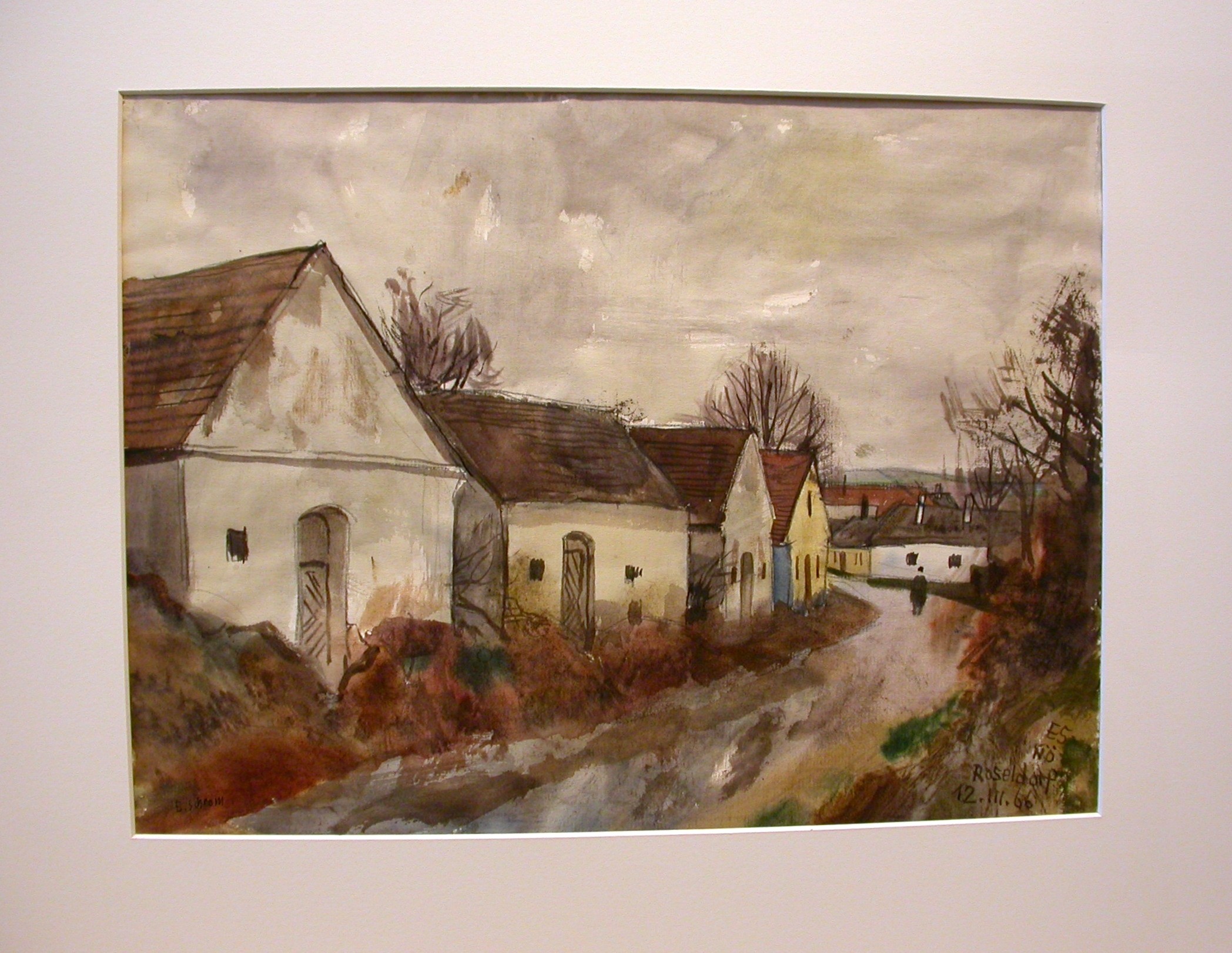 Schrom (1902 - 1969) "Roseldorf in Niederösterreich"