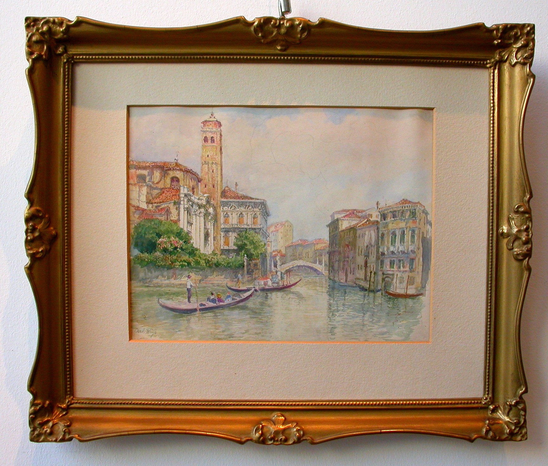 Weiss "Venedig, Canal Rio di S Fosca"