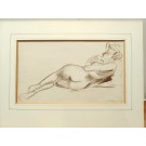 Andersen (1890 - 1969) "Akt in erotischer Pose"