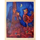 Chagall " Bonjour Paris (1939)"
